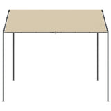 Vidaxxl Gartenpavillon 3x3 m Stahl und Stoff beige