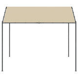 Vidaxl Garden Pavilion 3x3 m Stahl und Stoff Beige