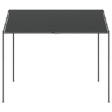 Vidaxl Gartenpavillon 4x4 m Stahl und Stoff Anthrazit