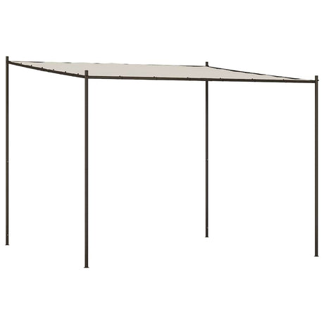 Vidaxx Pavillon 3x3 m 180 g m² Stoff und Stahl weiß