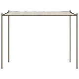 Vidaxx Pavillon 3x3 m 180 g m² Stoff und Stahl weiß