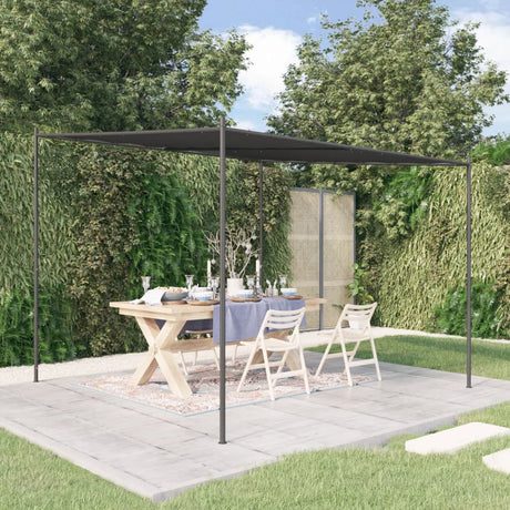 Vidaxx Pavillon 3x3 m 180 g m² Stoff und Stahl Anthrazit