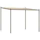 Vidaxx Pavillon 3x3 m 180 g m² Stoff und Stahl Beige