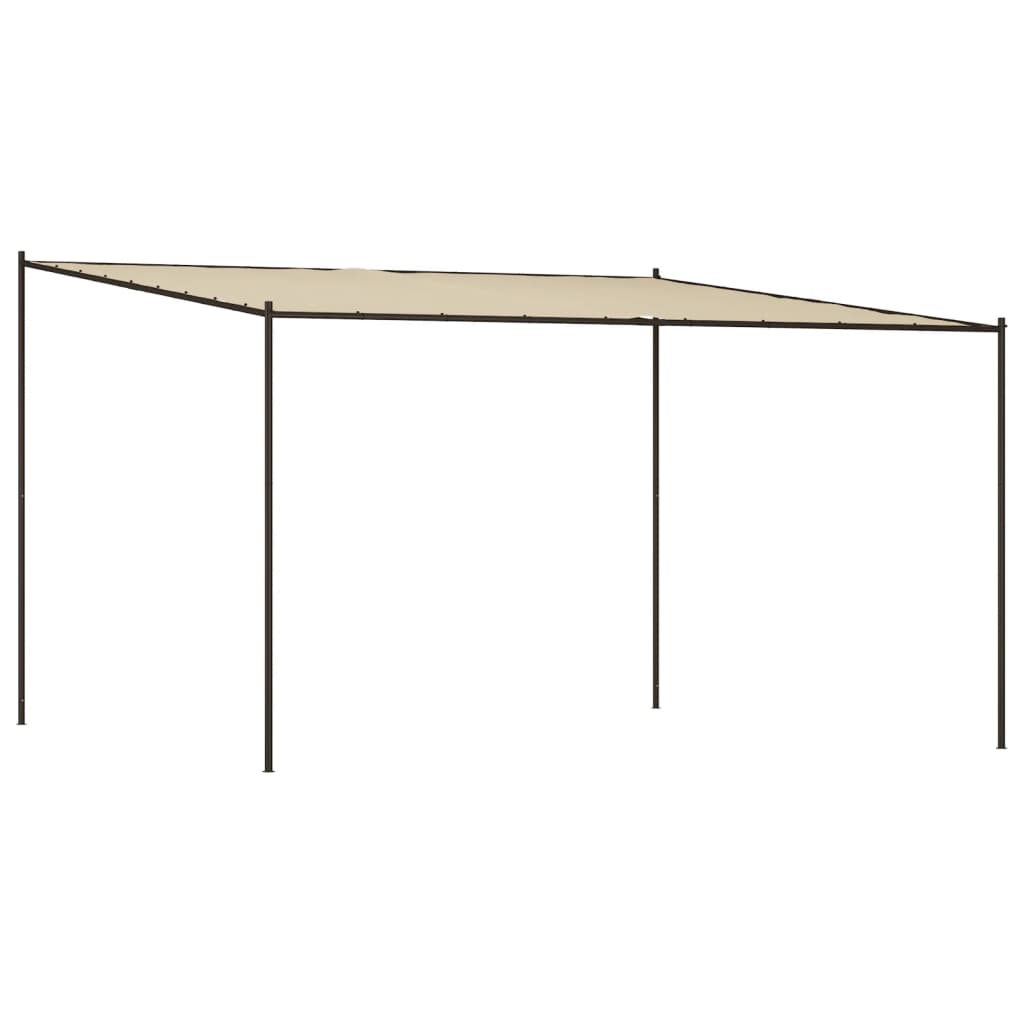 Vidaxl arbor 4x4 m 180 g m²st a Stol Beige