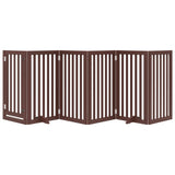 Vidaxx faltbares Hundegitter 6 Paneele 300 cm Pappelholz braun