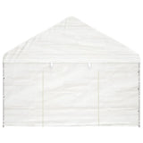 Vidaxx Pavillon mit Dach 4,08x2,23x3,22 m Polyethylen weiß