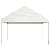 Vidaxx Pavillon mit Dach 4,08x2,23x3,22 m Polyethylen weiß