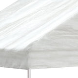 Vidaxx Pavillon mit Dach 4,08x2,23x3,22 m Polyethylen weiß