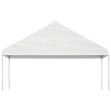 VidaXL Pavillon mit Dach 5,88 x 2,23 x 3,75 m Polyethylen weiß