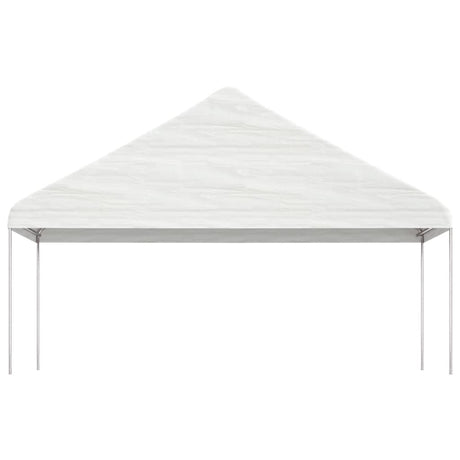Vidaxx Pavillon mit Dach 5,88x2,23x3,75 m Polyethylen weiß