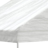 VidaXL Pavillon mit Dach 5,88 x 2,23 x 3,75 m Polyethylen weiß