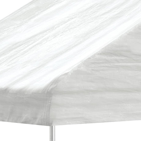 Vidaxx Pavillon mit Dach 5,88x2,23x3,75 m Polyethylen weiß