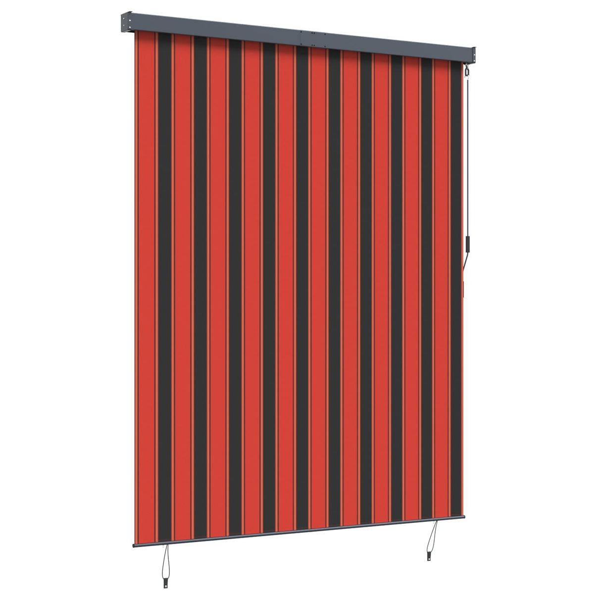 Vidaxl rolgordijn oranje en bruin 200 x 250 cm stof en aluminium