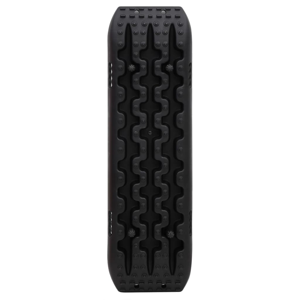 Vidaxl Gripplates 2 ST 106X30,5x7 CM Nylon Black