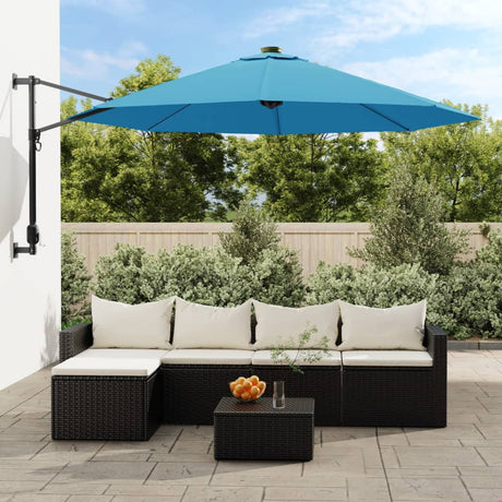 VidaXL Wandschirm 290 cm meerblau