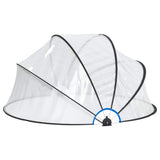 Vidaxx Schwimmbadabdeckung rund 315x158 cm PVC