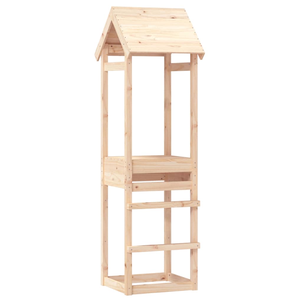 Vidaxl Play Tower 53x46.5x194 cm Solid Pine