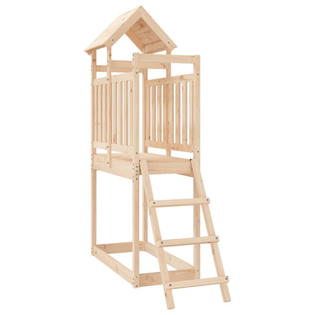 Vidaxx Spielhaus 53x110x214 cm massives Kiefernholz