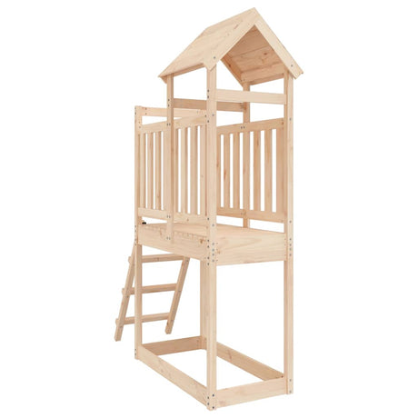 Vidaxx Spielhaus 53x110x214 cm massives Kiefernholz