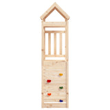 Vidaxl Play Tower z skalną ścianą 53x110x214 cm stałą sosną