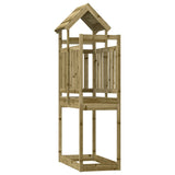 Vidaxl Play Tower 52.5x110.5x214 cm Pine imprégnée