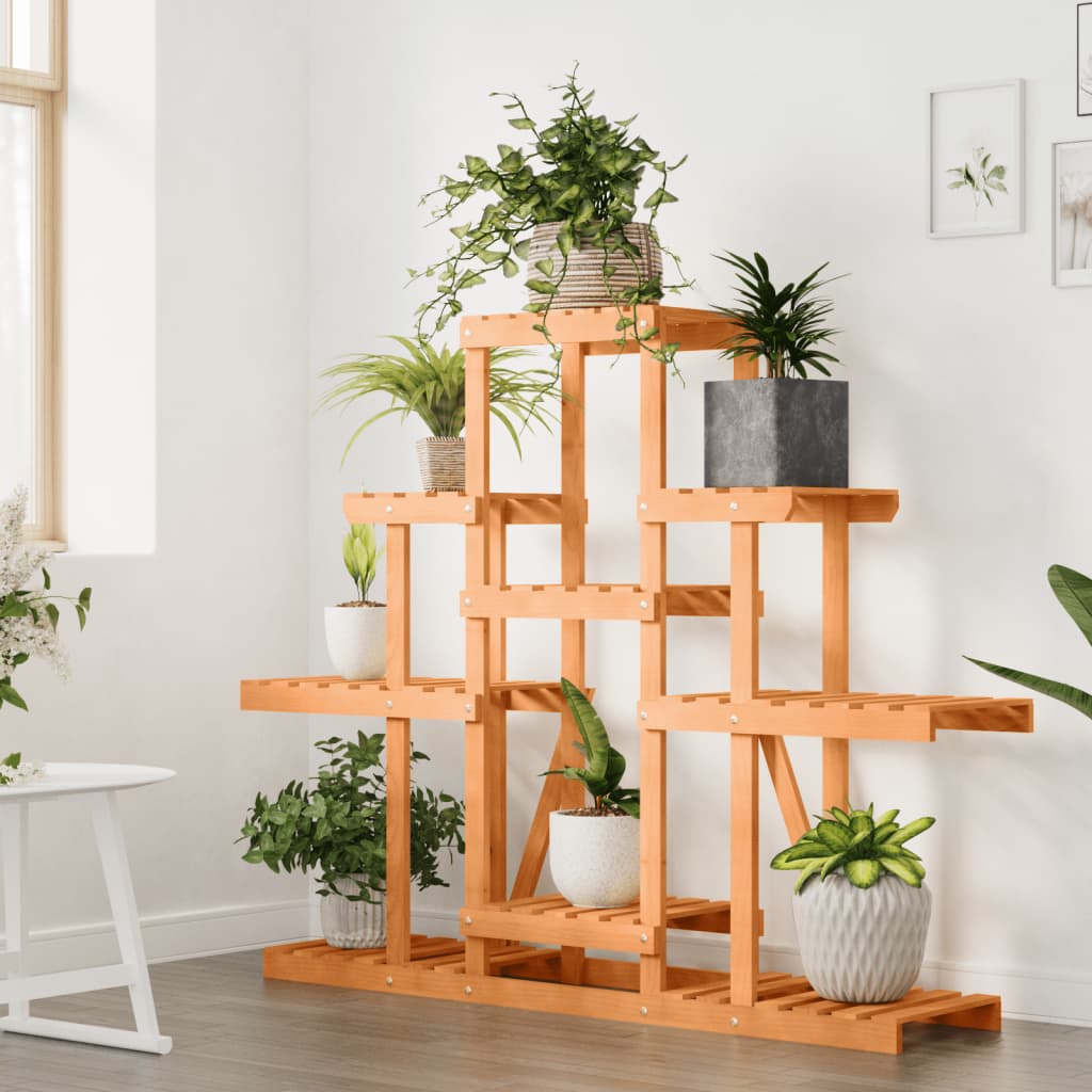 Vidaxx Blumenständer 110x25x96 cm massives Kiefernholz