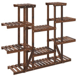 Vidaxx Pflanzenständer 110x25x110,5 cm massives Kiefernholz