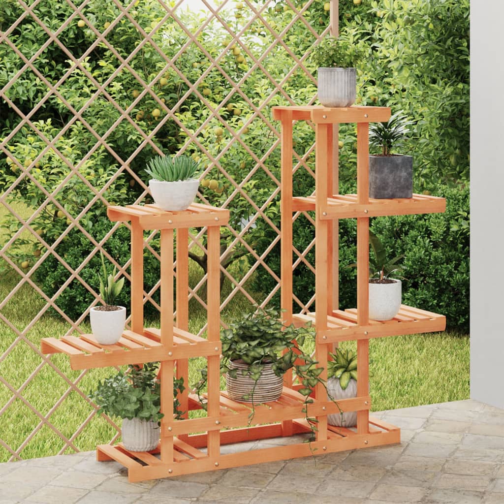 Vidaxx Pflanzenständer 95x25x96 cm massives Kiefernholz