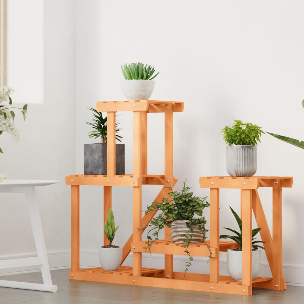 Vidaxx Pflanzenständer 90x25x73,5 cm massives Kiefernholz