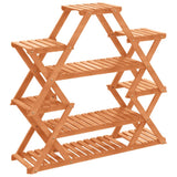 Vidaxx Pflanzenständer 110x25x105 cm massives Kiefernholz