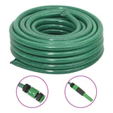 Vidaxl tuinslang met koppelingsset 0,9'' 20 m pvc groen