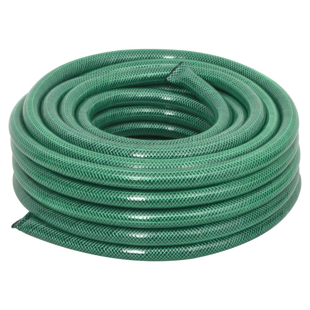 Vidaxl tuinslang met koppelingsset 0,9'' 20 m pvc groen