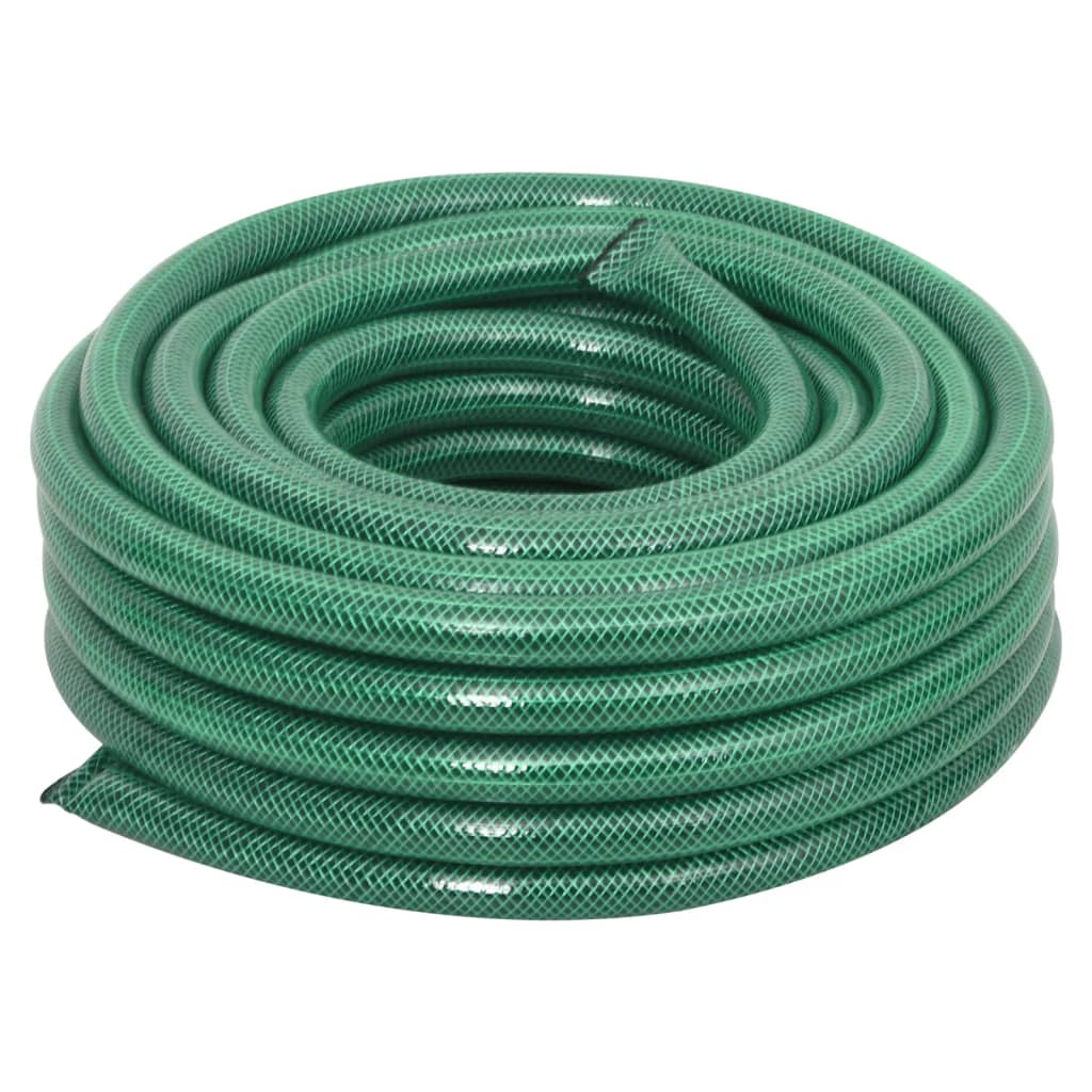 Vidaxl Gartenschlauch mit Kupplungsset 0,75'' 50 m PVC grün
