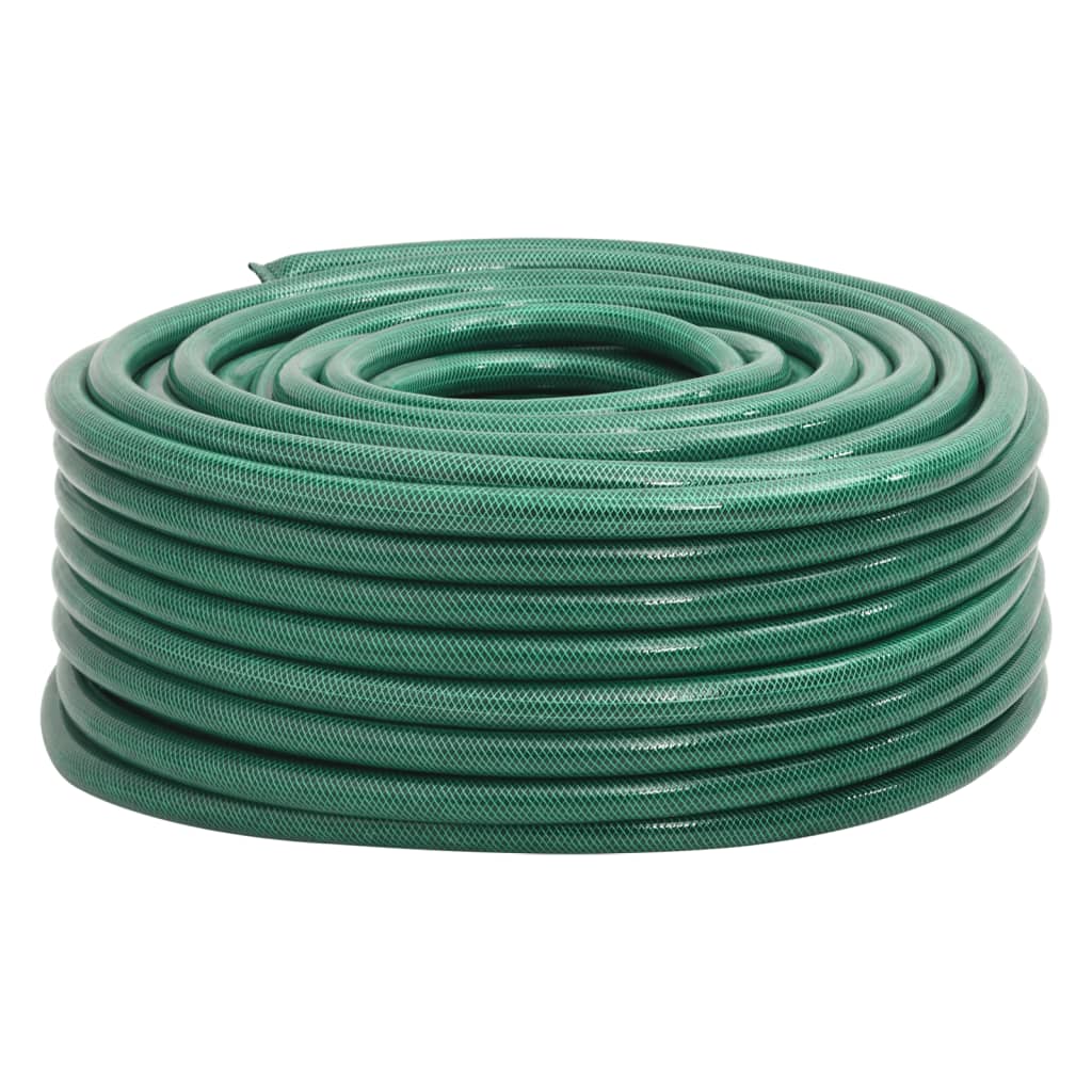 Vidaxl Gartenschlauch 1,3'' 50 m PVC grün