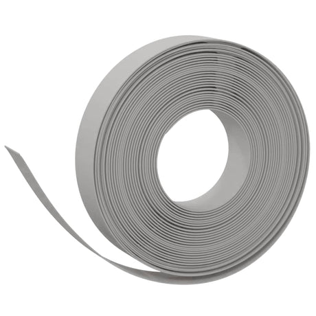 VidaXL Garteneinfassung 3 Stk. 10 m 10 cm Polyethylen grau