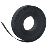 VIDAXL GARDEN BEDGES 4 PCS 10 M 10 cm polietilene nero