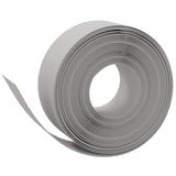 VidaXL Garteneinfassung 3 Stk. 10 m 20 cm Polyethylen grau