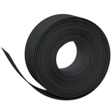 VidaXL Garteneinfassung 3 Stk. 10 m 20 cm Polyethylen schwarz
