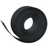 VidaXL Garteneinfassung 5 Stk. 10 m 20 cm Polyethylen schwarz
