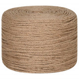 Vidaxl rep 50 m lång 6 mm tjock jute