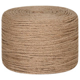 Vidaxl rep 25 m lång 8 mm tjock jute