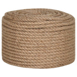 Vidaxl rep 25 m lång 10 mm tjock jute