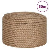 Vidaxl rep 50 m lång 14 mm tjock jute