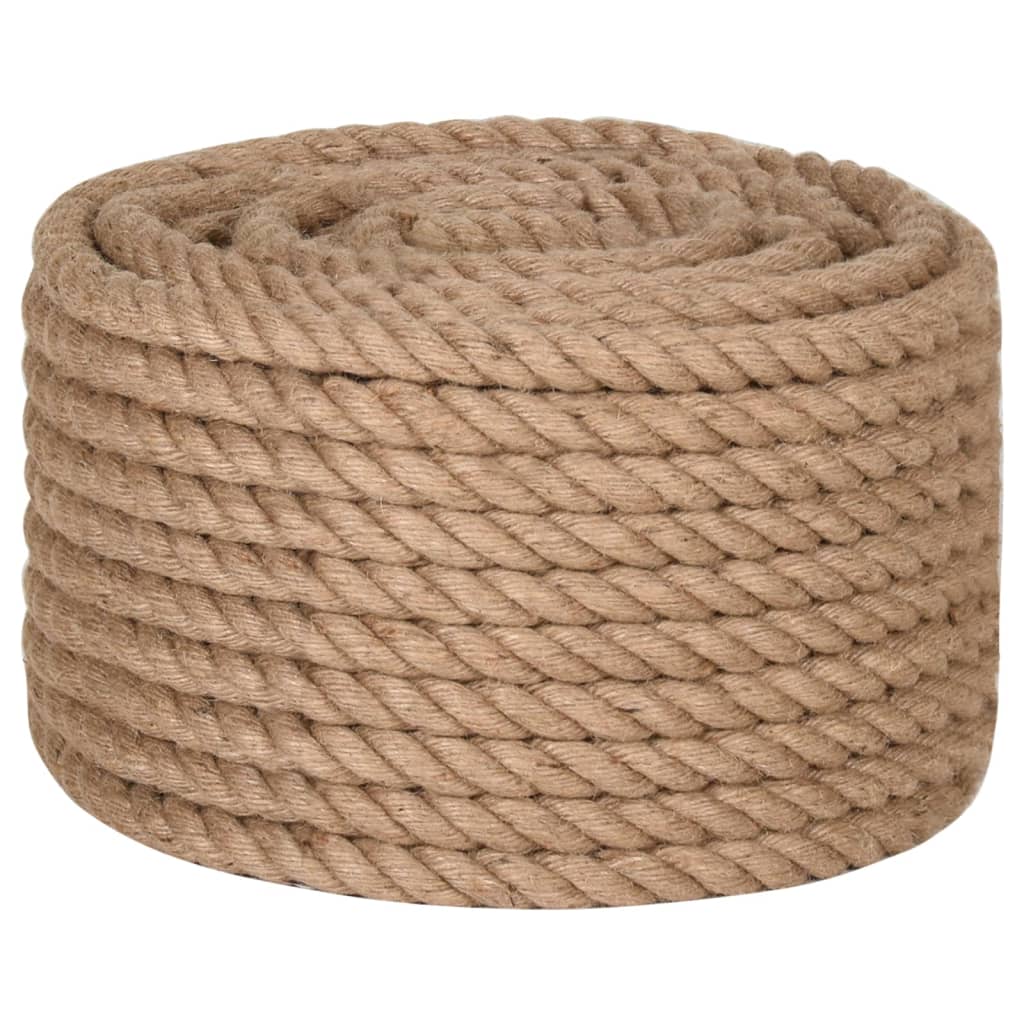 Vidaxl rep 25 m lång 16 mm tjock jute