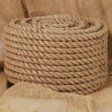 Vidaxl rep 25 m lång 16 mm tjock jute