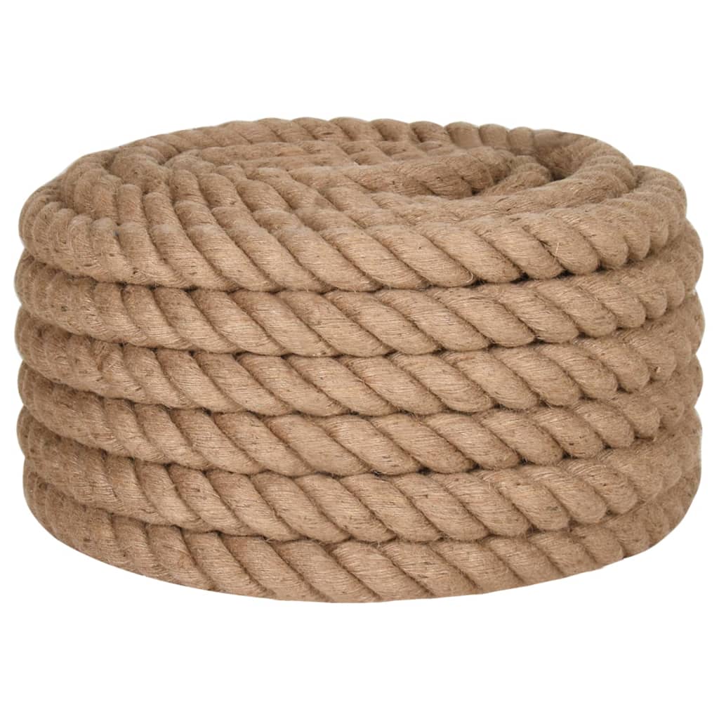 Vidaxl rep 10 m lång 30 mm tjock jute