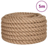 Vidaxl rep 5 m lång 36 mm tjock jute