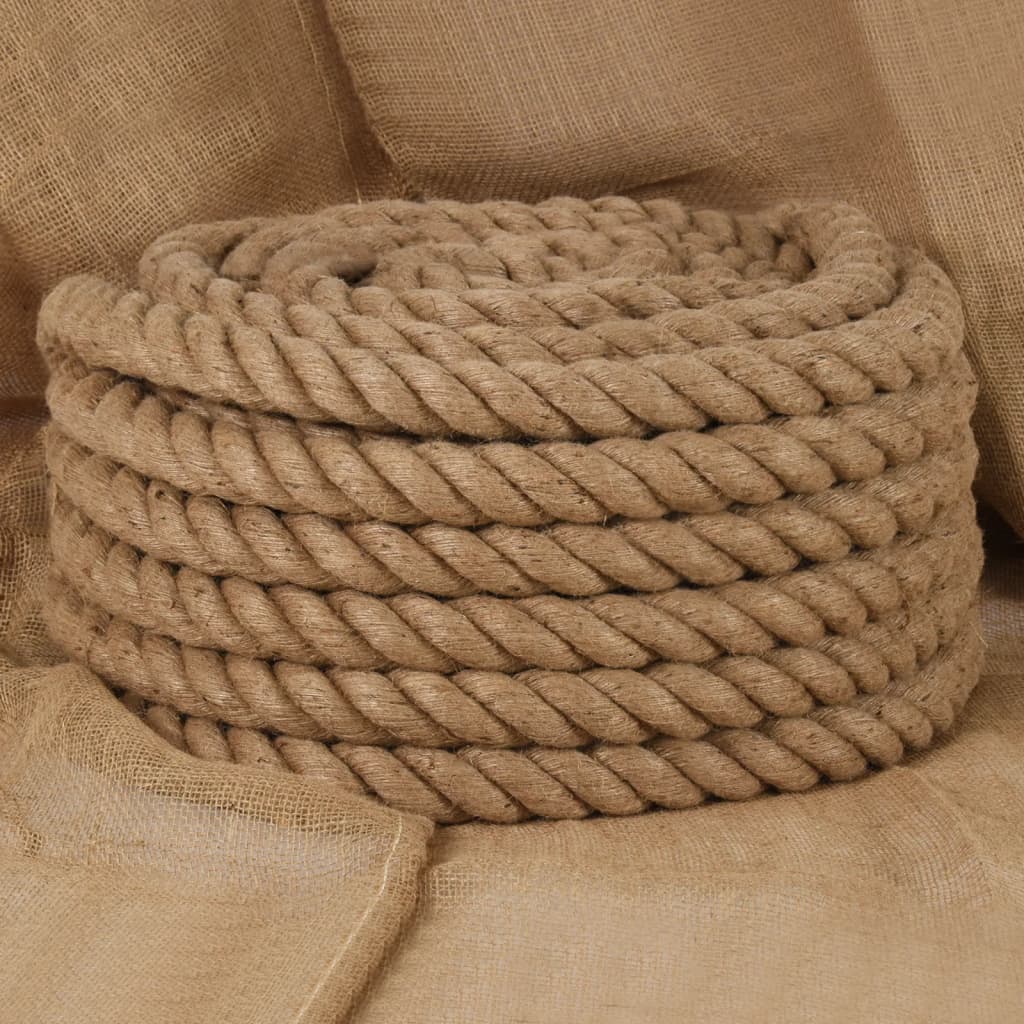 Vidaxxl-Seil 25 m lang, 36 mm dicke Jute