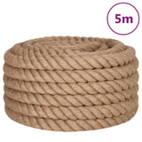 Vidaxl rep 5 m lång 40 mm tjock jute