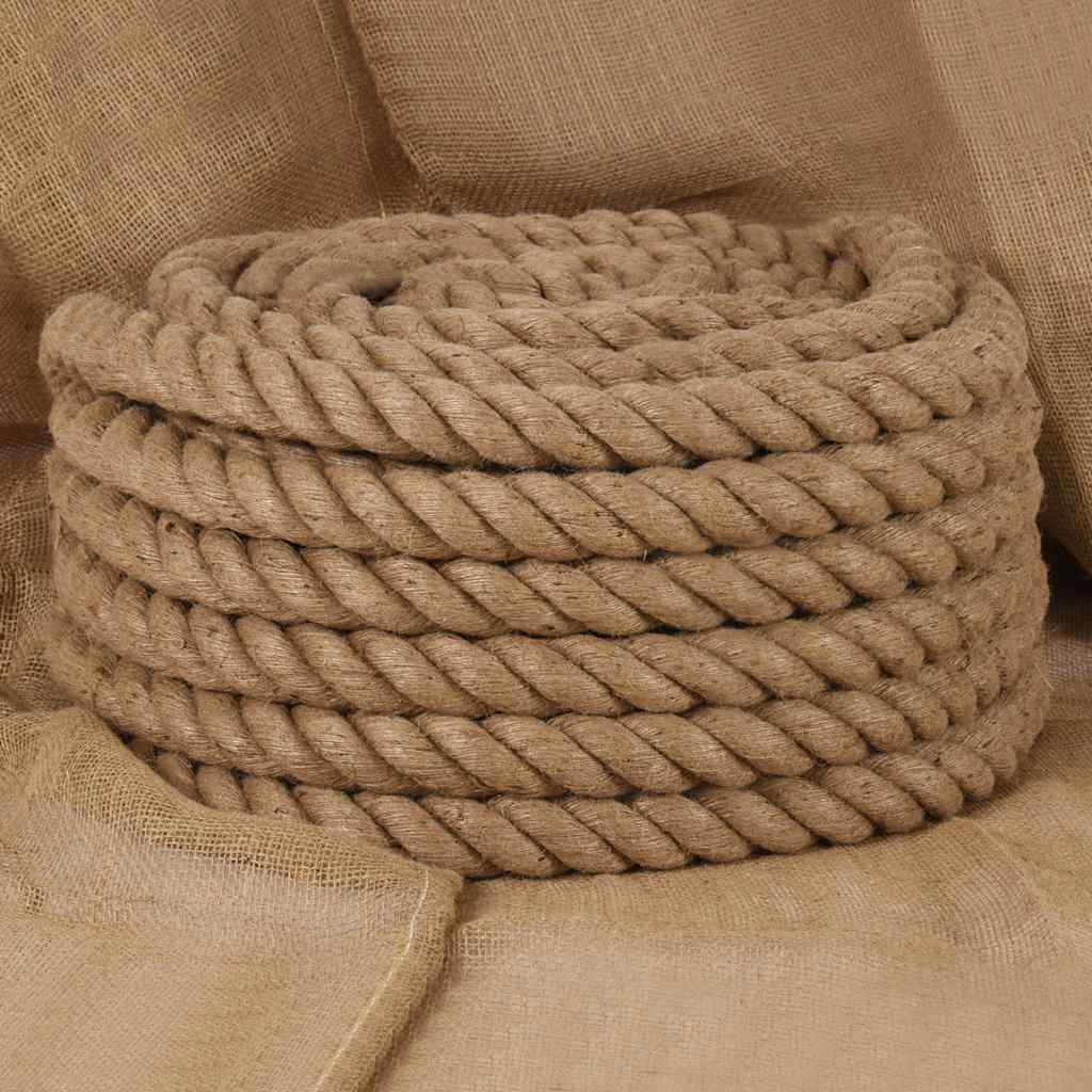 Vidaxxl-Seil 10 m lang, 40 mm dicke Jute